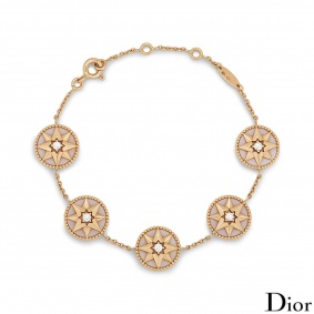 Dior Rose Gold Rose des Vents Bracelet JRDV95063